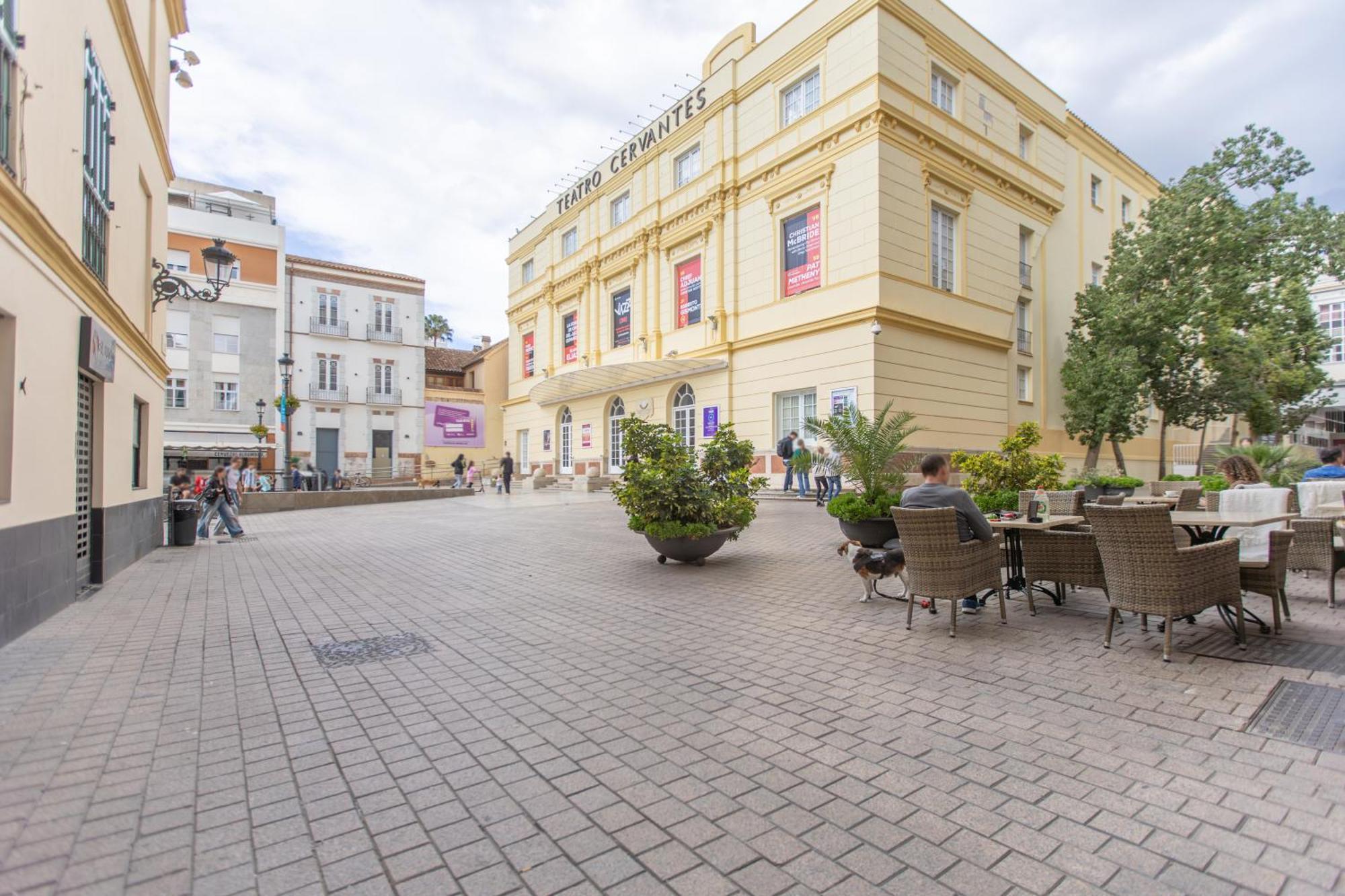 Homely Malaga San Juan De Letran Plaza De La Merced Eksteriør billede